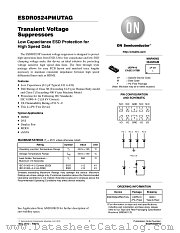 ESDR0524P datasheet pdf ON Semiconductor