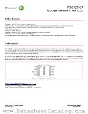FS6128-07 datasheet pdf ON Semiconductor