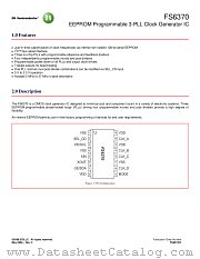 FS6370 datasheet pdf ON Semiconductor