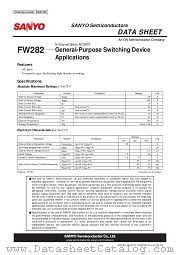 FW282 datasheet pdf ON Semiconductor