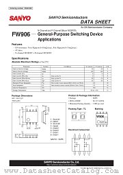 FW906 datasheet pdf ON Semiconductor