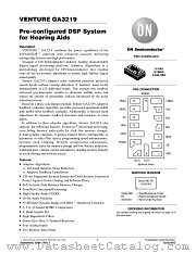 GA3219 datasheet pdf ON Semiconductor