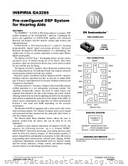 GA3285 datasheet pdf ON Semiconductor
