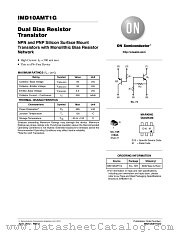 IMD10AMT1G datasheet pdf ON Semiconductor