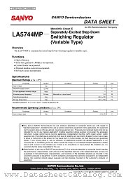 LA5744MP datasheet pdf ON Semiconductor