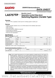 LA5757TP datasheet pdf ON Semiconductor