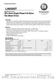 LA6595T datasheet pdf ON Semiconductor