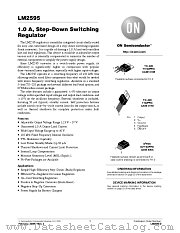 LM2595 datasheet pdf ON Semiconductor