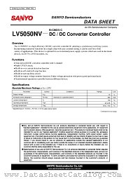 LV5050NV datasheet pdf ON Semiconductor