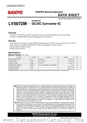 LV5072M datasheet pdf ON Semiconductor