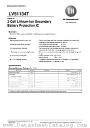 LV51134T datasheet pdf ON Semiconductor