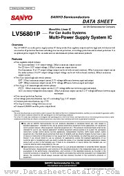 LV56801P datasheet pdf ON Semiconductor