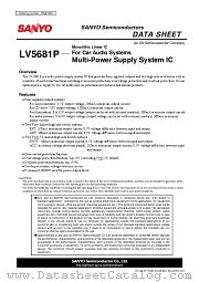 LV5681P datasheet pdf ON Semiconductor