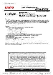 LV5693P datasheet pdf ON Semiconductor