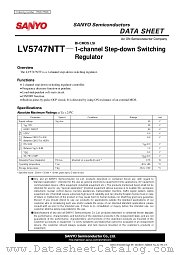 LV5747NTT datasheet pdf ON Semiconductor
