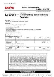 LV5761V datasheet pdf ON Semiconductor