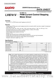 LV8741V datasheet pdf ON Semiconductor