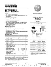 MBR1240MFS datasheet pdf ON Semiconductor