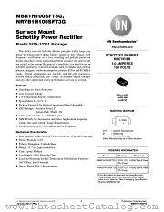 MBR1H100SF datasheet pdf ON Semiconductor