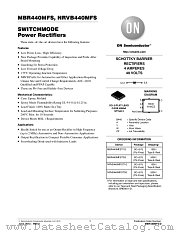 MBR440MFS datasheet pdf ON Semiconductor