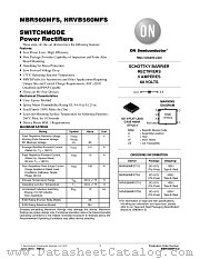 MBR560MFS datasheet pdf ON Semiconductor