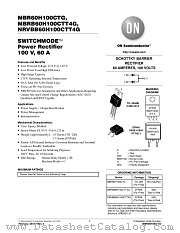MBR60H100CT datasheet pdf ON Semiconductor