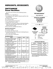 MBR830MFS datasheet pdf ON Semiconductor