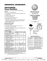 MBR860MFS datasheet pdf ON Semiconductor