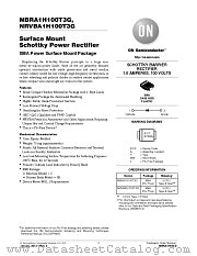 MBRA1H100 datasheet pdf ON Semiconductor