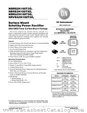 MBRS2H100 datasheet pdf ON Semiconductor