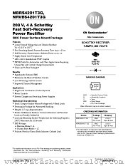 MBRS4201T3 datasheet pdf ON Semiconductor