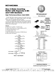 MC74HC368A datasheet pdf ON Semiconductor
