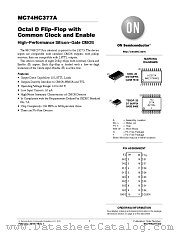 MC74HC377A datasheet pdf ON Semiconductor