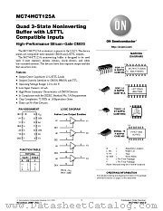 MC74HCT125A datasheet pdf ON Semiconductor