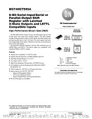 MC74HCT595A datasheet pdf ON Semiconductor