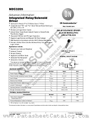 MDC3205 datasheet pdf ON Semiconductor