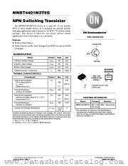 MMBT4401M3 datasheet pdf ON Semiconductor