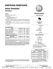 MMBTA56WT1 datasheet pdf ON Semiconductor