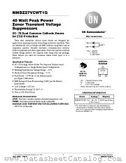 MMBZ27VCW datasheet pdf ON Semiconductor