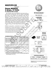 MMDF2P01HD datasheet pdf ON Semiconductor