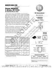 MMDF4N01HD datasheet pdf ON Semiconductor