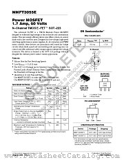 MMFT3055E datasheet pdf ON Semiconductor