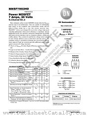 MMSF7N03HD datasheet pdf ON Semiconductor