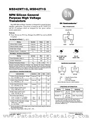 MS42WT1 datasheet pdf ON Semiconductor