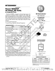 MTB50N06V datasheet pdf ON Semiconductor