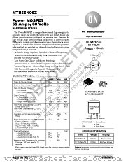 MTB55N06Z datasheet pdf ON Semiconductor