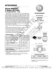 MTDF2N06HD datasheet pdf ON Semiconductor