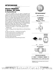 MTSF3N03HD datasheet pdf ON Semiconductor