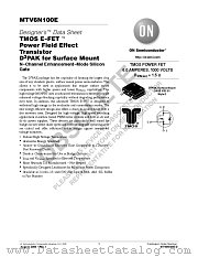 MTV6N100E datasheet pdf ON Semiconductor