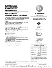 MURA215T3 datasheet pdf ON Semiconductor